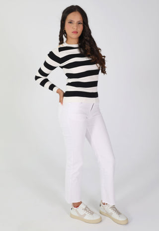 Pantalón jeans blanco "SANTORINI" - StilediBella