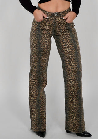 Pantalón leopardo animal print "SAVANNAH"